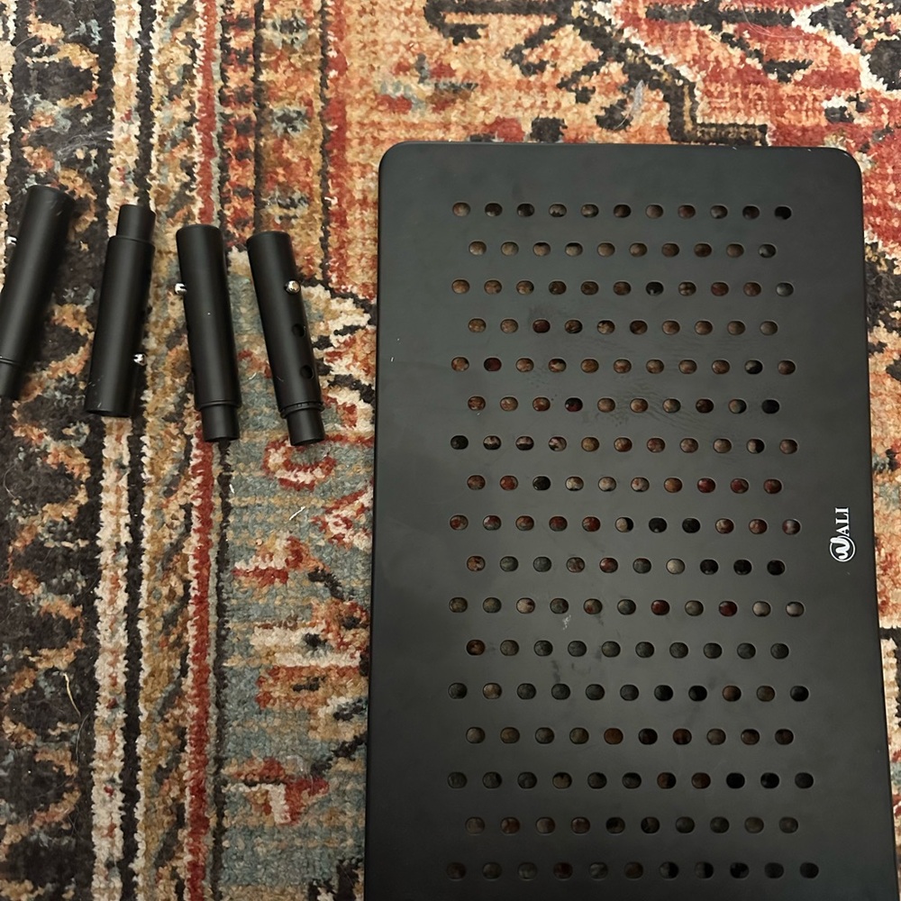 Black Adjustable Laptop Stand